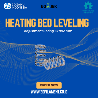 Reprap Heating Bed Leveling Adjustment Spring 6x7x12 mm